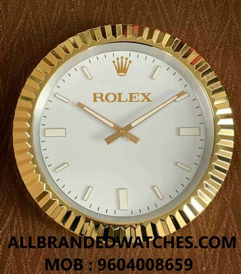 cheap rolex wall clock uk|rolex wall clock original.